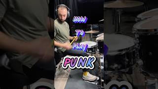 How to play PUNK on drums?