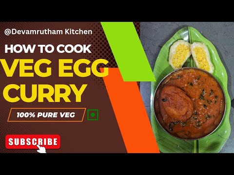 How To Make VEG Egg Curry | Egg Curry without EGG | Unique Recipe