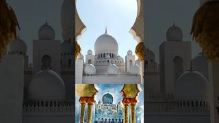 Art reveal of Sheikh Zayed Grand Mosque | Watercolor Sketch #watercolor #sketch #uae #shorts #art