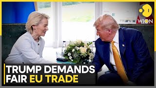 US-EU Meet: High Stakes US-EU Trade Talks in Scotland | WION