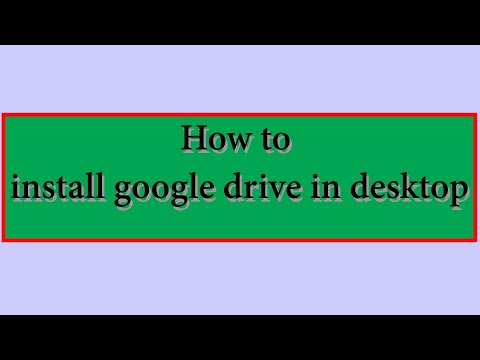 How to install google drive in desktop 2023 hindi