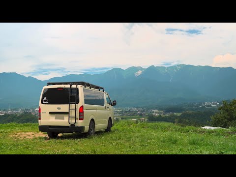 『Camping』Camping for two couples with a spectacular view.