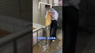 sediment and impurities can be filtered clean#Passfilter#水purifier#short #lifeisbutadream