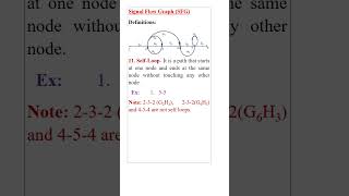 signal flow graph definitions #electrical #controltheory #gate #education #controlsystem.