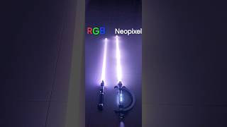Neopixel vs RGB Lightsaber: Which is Better? #starwars #
