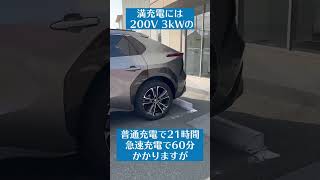 bZ4X～トヨタ初のBEV～　#bz4x　#toyota　#電気自動車