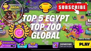 Squad League🏆6600+ Push Top 700 Global Top 5 Egypt Squad Busters
