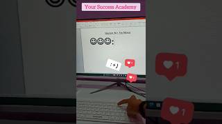 MS Word shortcut #msword #computer @YourSuccessAcademy #shorts #viralshort