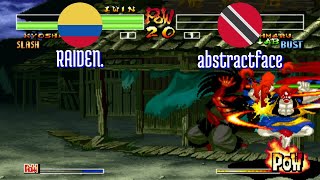 FT5 @samsho4: RAIDEN. (CO) vs abstractface (TT) [Samurai Shodown IV Fightcade] May 1
