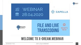 Capella Systems Webinar - Spring 2020 highlights