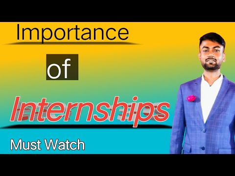 Importance of Internships #interships