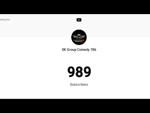 1k Subscriber live count live stream #livestream