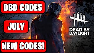 DEAD BY DAYLIGHT ALL NEW & WORKING CODES FOR JULY 2025 DBD CODES