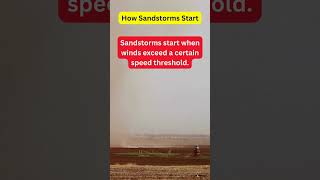 Facts about Sandstorm in the Middle East #Sandstorms Start #shorts