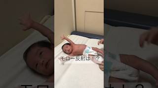 赤ちゃん、されるがままの1ヶ月検診 #baby #赤ちゃん #babyshorts #赤ちゃんのいる生活 #子育て #1ヶ月 __ureshinoさんより