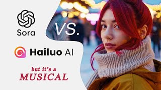 Sora vs. Hailuo but it's a musical (AI Video Tool Comparison)