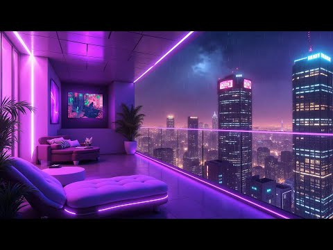 1990s Lofi City 📻 Rain Lofi to Refresh Your Mind ☔ Lofi Hip Hop for Chill, Study, Work