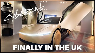TESLA CYBERCAB is FINALLY HERE | UK FIRST LOOK