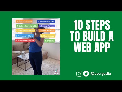 10 Steps to build a Web App | How to build a website
