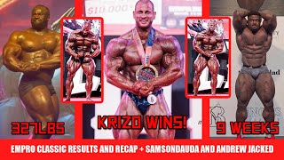 Michal Krizo DOMINATES 2023 Empro Classic: His Best Ever? + Samson at 327lbs + Andrew Jacked 9 Weeks