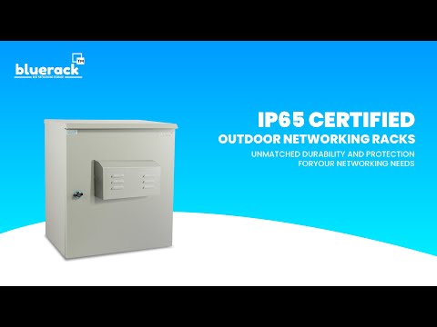 19'' IP55 Certified Outdoor Networking Rack Cabinets