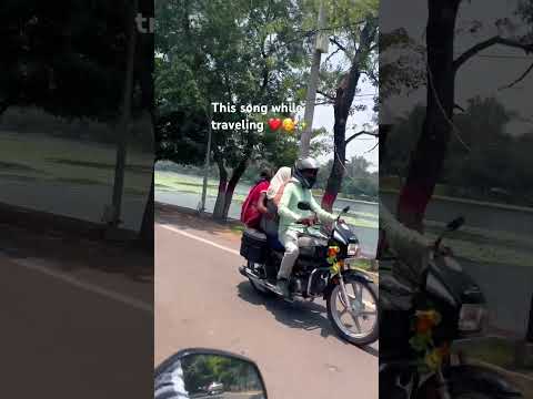 Ohh this songgggg❤️❤️❤️🫠🫠🫠 #bollywood #music #today #bikeride #h2r #dominar #travel #trending