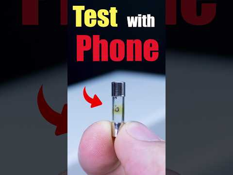 Can You Test a Fuse with Just Your Phone? Watch to Find Out!