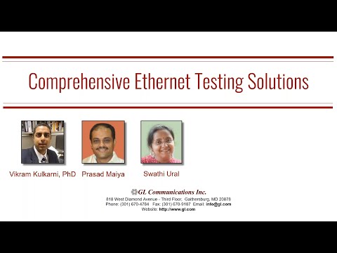 Comprehensive Ethernet Testing Solutions