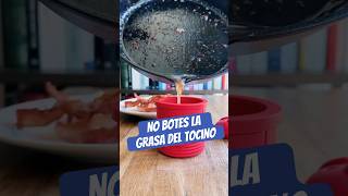 Guarda la grasa del tocino con este producto de ​⁠@AliExpressGlobal [#español]