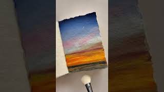 #shorts #artvideos #transitionvideo #landscapepainting #landscape #seascape #gouache #artvideos #art