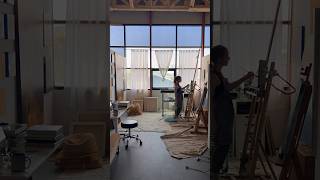 Working in the studio #artstudio #painting #art #inthestudio #creativity
