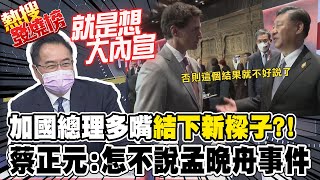 杜魯道"披露談話內容"擺明為了大內宣?!中加結下新樑子....蔡正元酸:怎不公開孟晚舟事件｜熱搜發燒榜 @中天新聞CtiNews