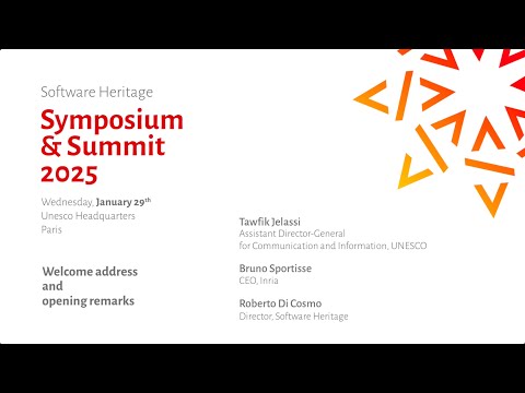Symposium 2025 - Welcome address and opening