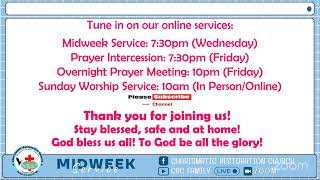 Midweek Service 01.08.25