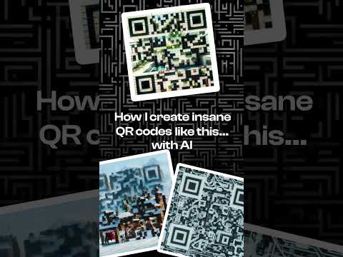 How I create crazy QR codes?