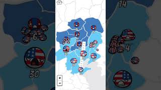 country balls.america vs china. #america #europe #usacountryball #countryballs #americaball
