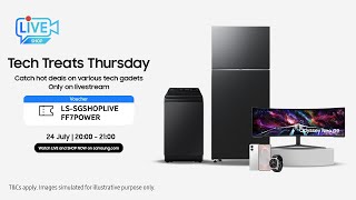 🔴 Samsung LIVE Shop: Tech Treats Thursday