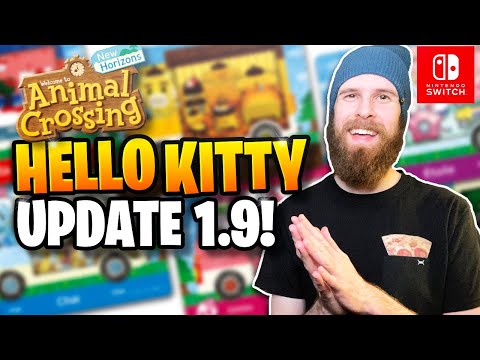 New Sanrio Villagers Are Official! ACNH March Update 1.9!
