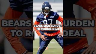 🚨 Luther Burden Signs FULLY GUARANTEED Rookie Contract With Bears #shorts #bears #nfl
