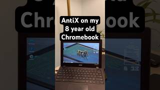 A new lightweight Linux on my Chromebook #tech #pc #techtok #linux #upgrade #yaptech