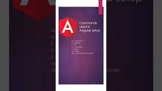 Commands used in angular project #coding  #tutorial #beginner #angulartraining  #code #angularcourse