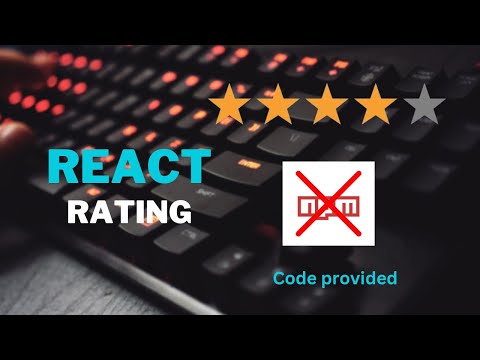 star rating component in react js from Scratch: Step-by-Step Tutorial | dev rahaman