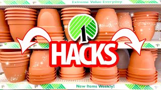 🌟45 *BEST* Outdoor Patio HACKS using $1 Dollar Tree PLANTERS!