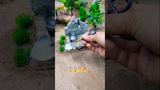 A mini water pump make paddy farm #shorts