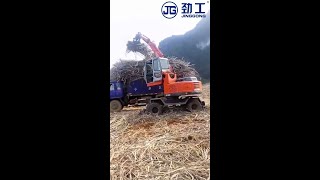 Grab & Load in One, Bulk Material Stored Instantly!