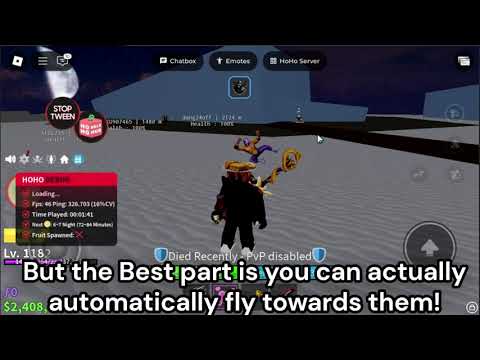 [❄️YETI UPDATE] Blox Fruits Script | Fruit ESP, TP to FRUIT, Berry and Fruit Autofarm🎁| HoHo Hub