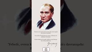 M. Kemal Atatürk Ve Felsefe Üzerine Düşünceleri