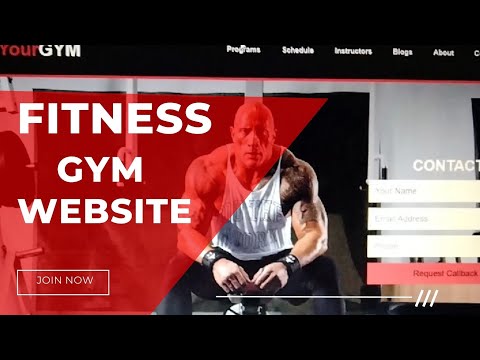 How to make a GYM website Using Html & Css #website  #webdesignanddevelopment #webdesigns  #fiverr