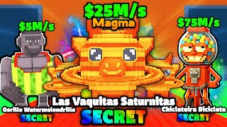 I Used INFINITE MAGMA LUCK to Unlock NEW SECRETS in Steal A Brainrot!