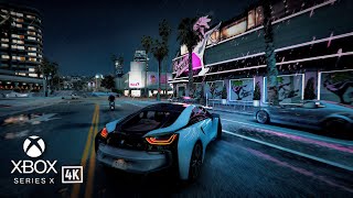 GTA 6 Xbox Series X Graphics DEMO!? 4K Gameplay on HIGH-END PC | GTA 5 NaturalVision Evolved MOD